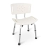 Taboret prysznicowy z oparciem Timago TGR-R KP 350L dla seniora do 136 kg
