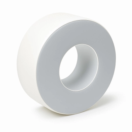 Duże klocki dla dzieci XXL – White&Gray OPONA biało-szara 60×60×30