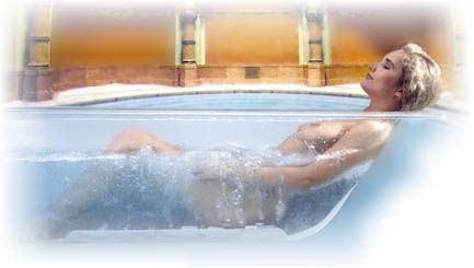 Kąpiel w wannie z użyciem maty ozonowej