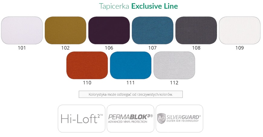 Tapicerka winylowa z serii Exclusive Line