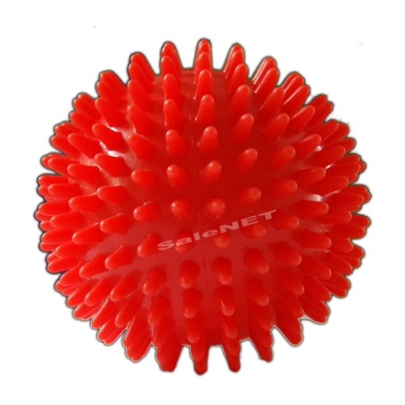 Piłeczka rehabilitacyjna - jeżyk - 6 cm - niebieska