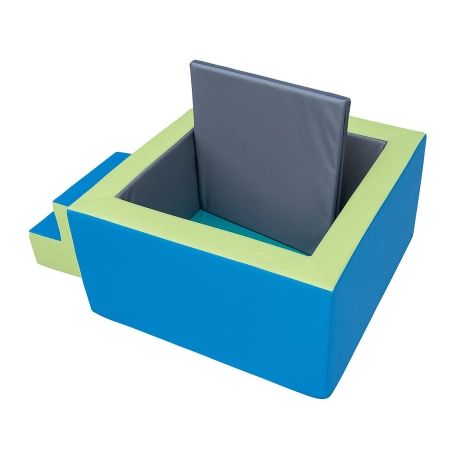 Basenik piankowy 80x80x40 cm z wyjmowanym miękkim dnem
