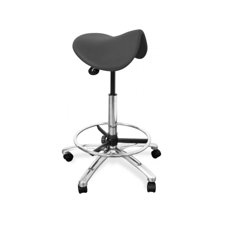 Taboret stomatologiczny z podnóżkiem