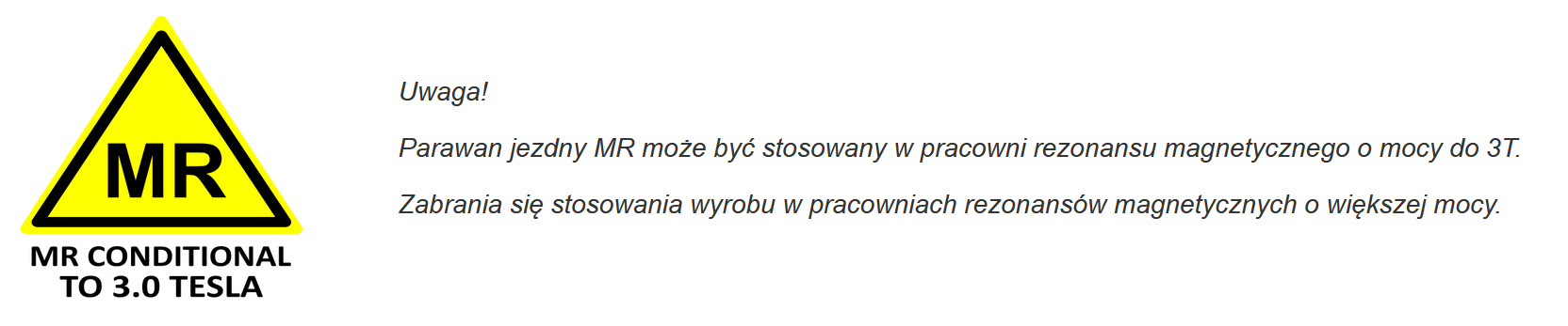 Sprzęt i akcesoria do sali rezonansu magnetycznego