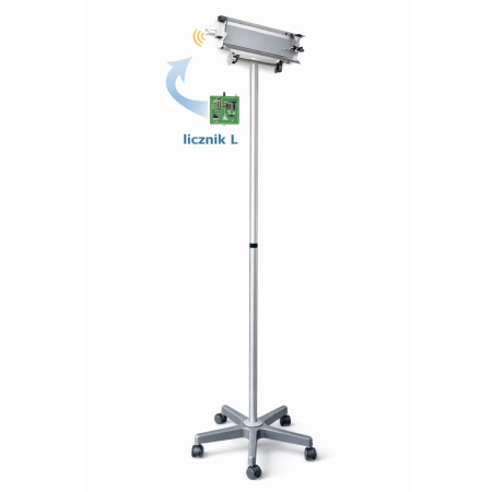 Lampa bakteriobójcza UV-C NBV-15 PL na statywie – wersja z licznikiem L