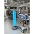 Lampa dezynfekcyjna UV C NBV używana do dezynfekcji pomieszczenia medycznego w warunkach szpitalnych