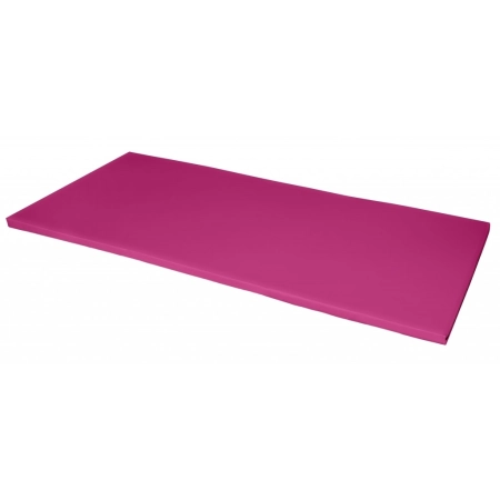 Materac rehabilitacyjny jednoczęściowy 195×100×5 cm – zmywalny, kolor fuksja