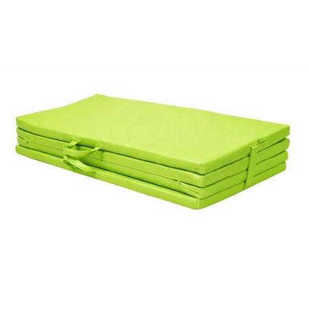 Składany materac do masażu tajskiego 200x120x3 cm limonkowy