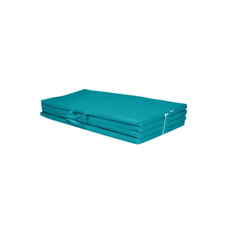 Składany materac do masażu tajskiego 200x120x3 cm turkusowy