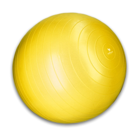 Piłka do ćwiczeń, rehabilitacji o śr. 75 cm ŻÓŁTA