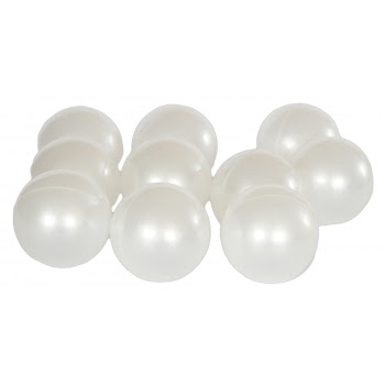 Piłeczki plastikowe perłowe, kulki do basenów 7 cm 100 szt