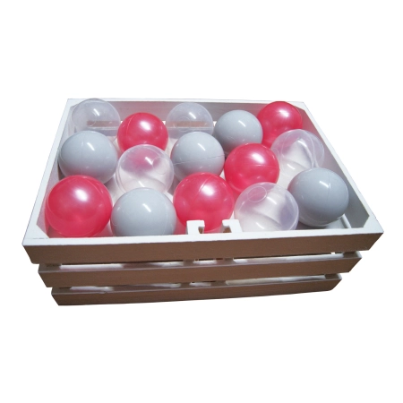 Plastikowe kulki, sale zabaw, przedszkola 100szt. 7cm