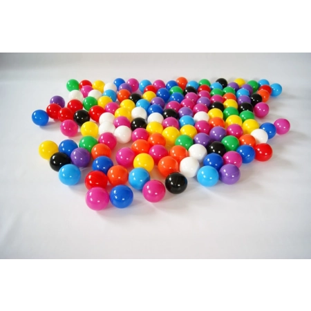 Kulki plastikowe 50szt. 8cm - 10 kolorów