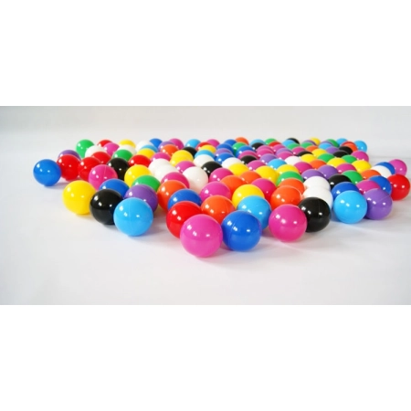 Kulki plastikowe 50szt. 8cm - 10 kolorów