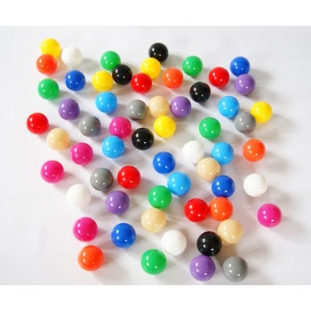 Kolorowe piłeczki 100szt. 7cm - 12 kolorów