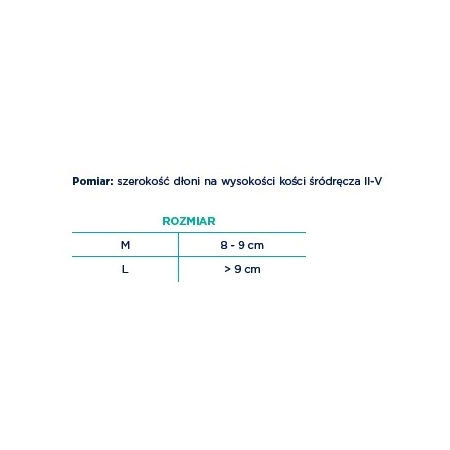 Uniwersalna orteza na rękę i przedramię