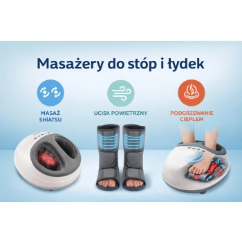 Masażery do stóp i łydek Masażery do stóp i łydek
