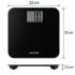 Wymiary wagi Salter 9049 BK3R – szklana platforma 32x32 cm i wysokość 2,5 cm
