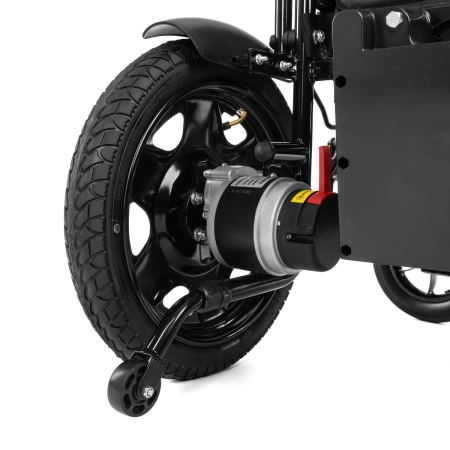 Silnik i tylne pneumatyczne koło 16″ wózka elektrycznego POWER-TIM